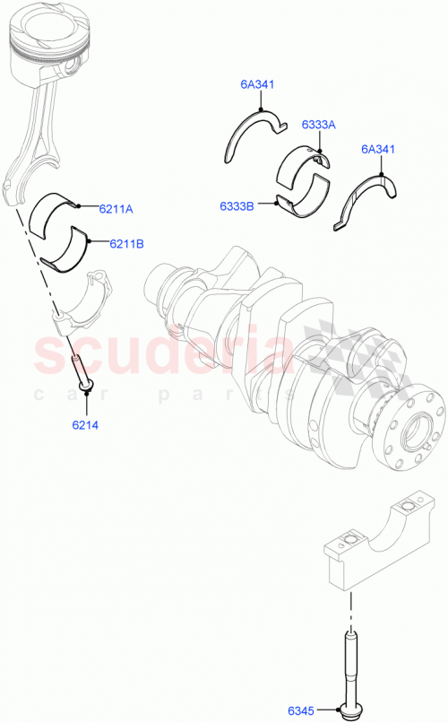 Part Diagram for Land Rover LR126026