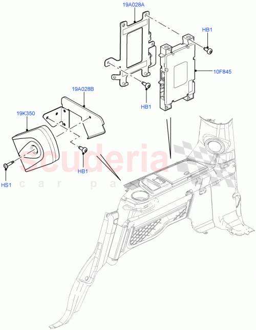 Part Diagram for Land Rover FHC500390