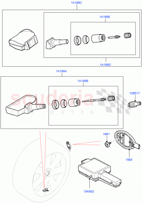 Part Diagram for Land Rover LR094599