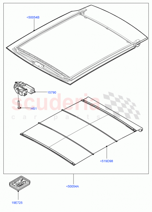 Part Diagram for Land Rover LR138407
