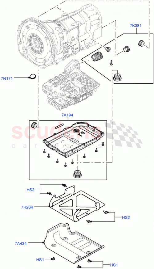 Part Diagram for Land Rover LR050755