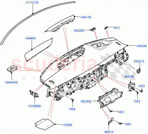 Part Diagram for Land Rover LR129271