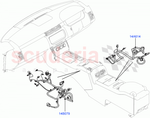 Part Diagram for Land Rover LR054924