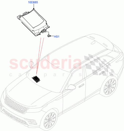 Part Diagram for Land Rover LR114061