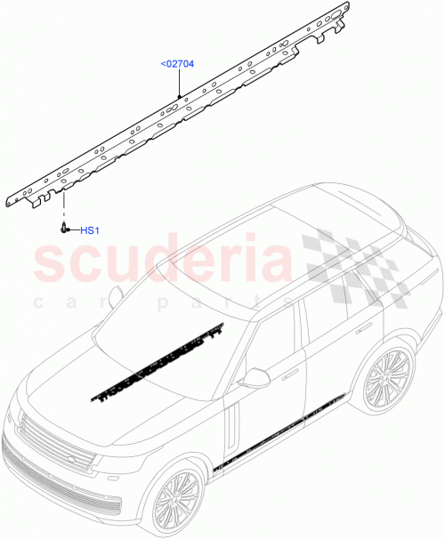 Part Diagram for Land Rover LR153297