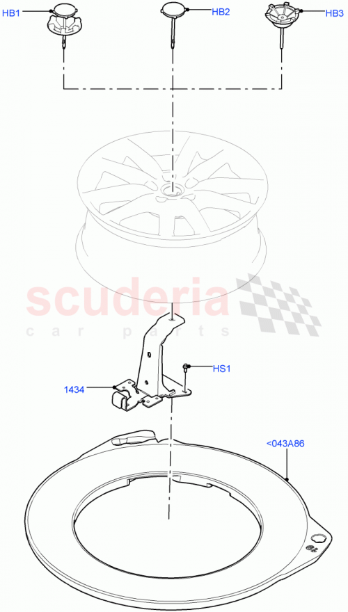 Part Diagram for Land Rover LR098830