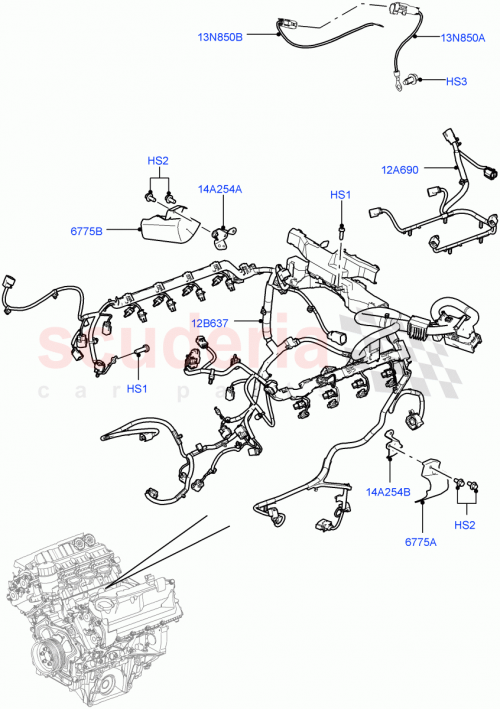 Part Diagram for Land Rover LR044092