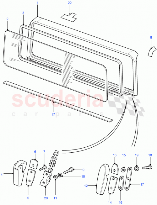 Part Diagram for Land Rover LR016671