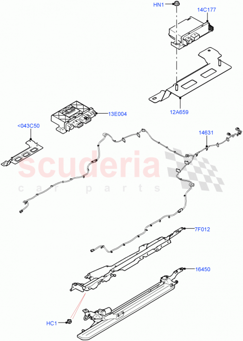 Part Diagram for Land Rover VPLEP0523