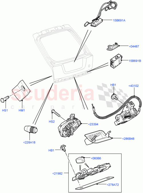 Part Diagram for Land Rover LR020997
