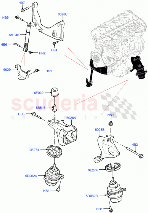 Part Diagram for Land Rover LR172203
