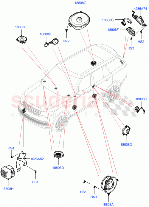 Part Diagram for Land Rover LR156094