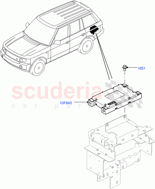 Part Diagram for Land Rover LR025842