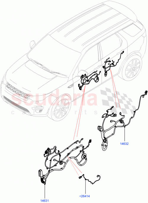 Part Diagram for Land Rover LR143710