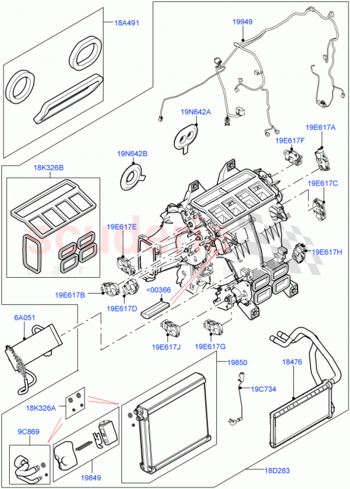 Part Diagram for Land Rover LR171245