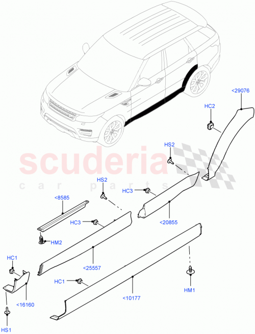 Part Diagram for Land Rover LR044137