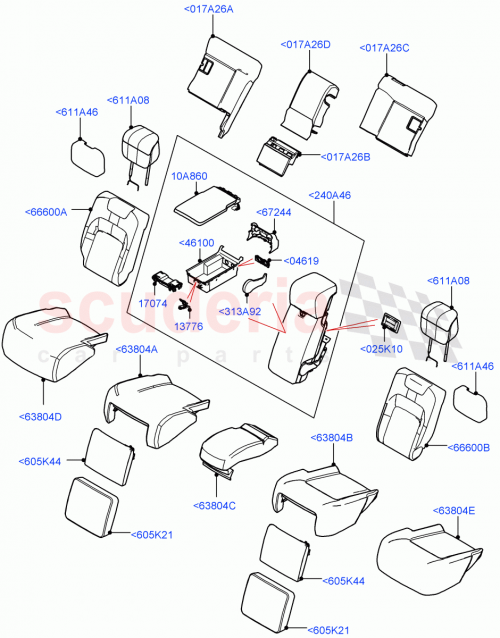 Part Diagram for Land Rover LR111182