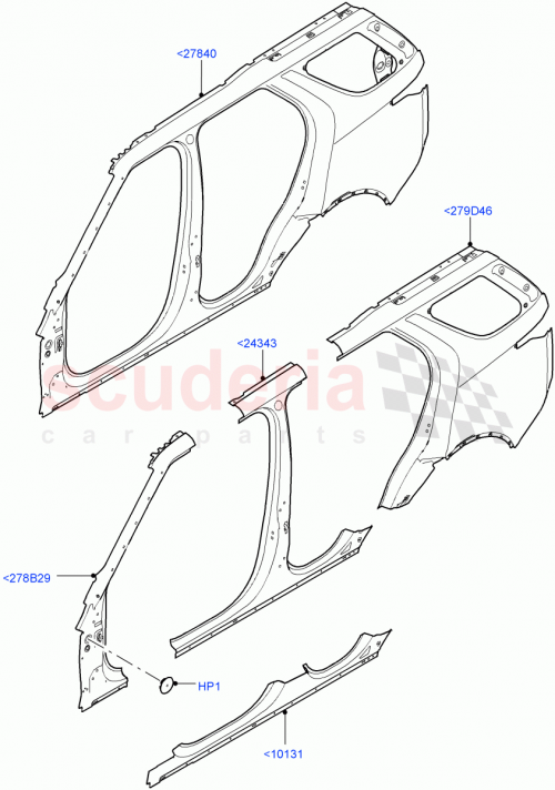 Part Diagram for Land Rover LR084290