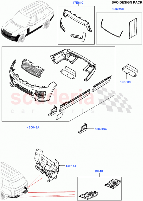 Part Diagram for Land Rover VPLGB0339