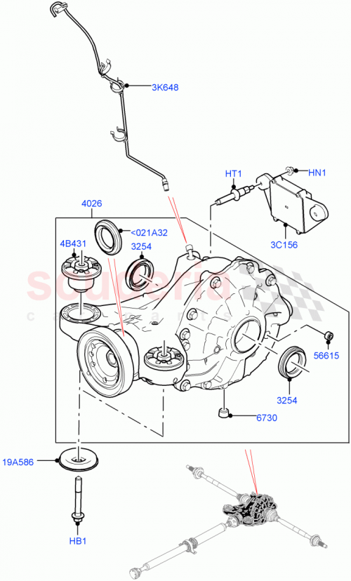 Part Diagram for Land Rover LR090499