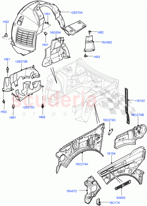Part Diagram for Land Rover LR018793
