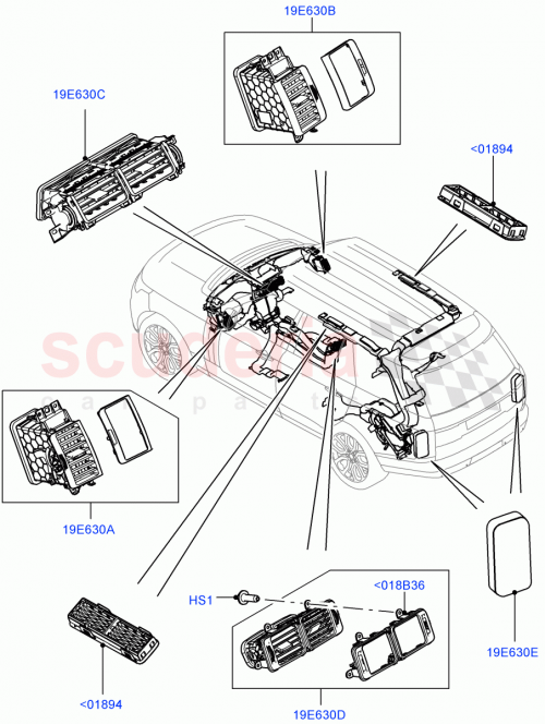 Part Diagram for Land Rover LR037639