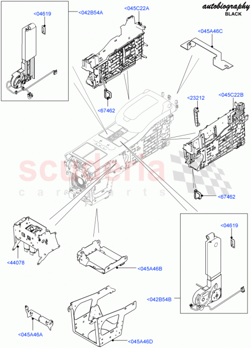 Part Diagram for Land Rover LR056115