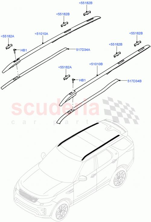 Part Diagram for Land Rover LR082735