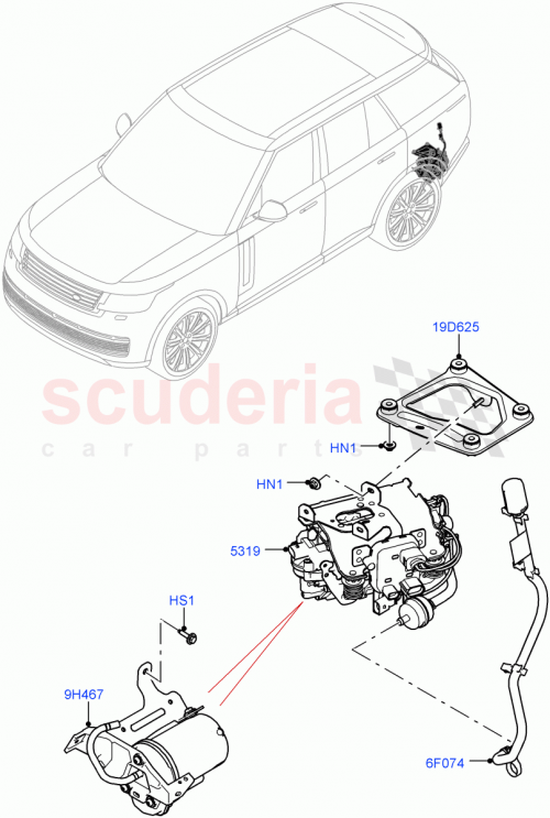 Part Diagram for Land Rover LR153877