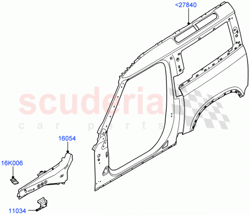 Part Diagram for Land Rover LR130711