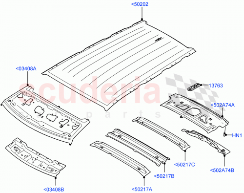 Part Diagram for Land Rover LR131197