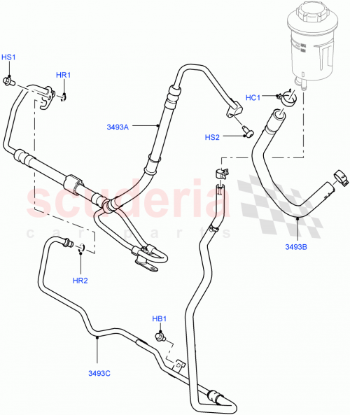 Part Diagram for Land Rover LR023345