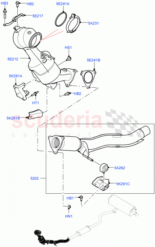 Part Diagram for Land Rover LR138045