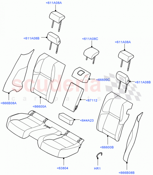 Part Diagram for Land Rover LR092419