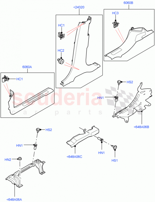 Part Diagram for Land Rover LR139354