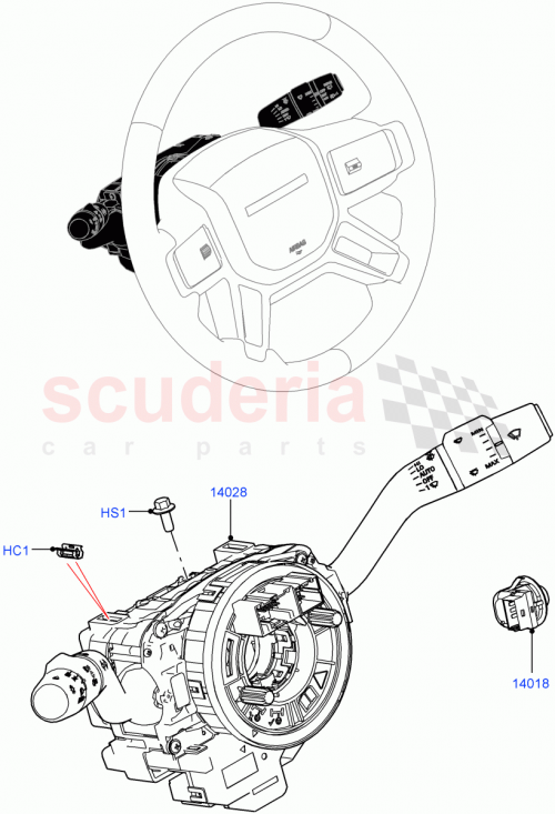 Part Diagram for Land Rover LR121304