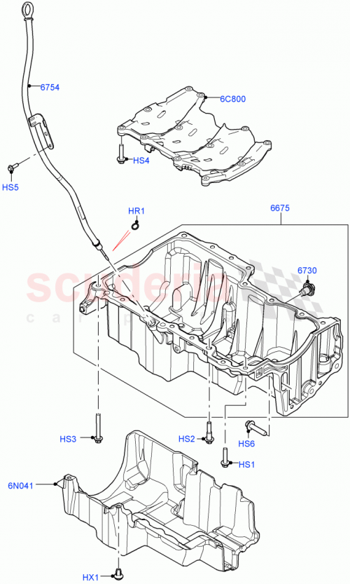 Part Diagram for Land Rover LR117524