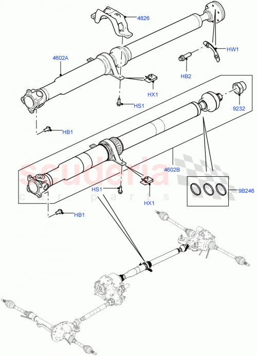 Part Diagram for Land Rover LR034508