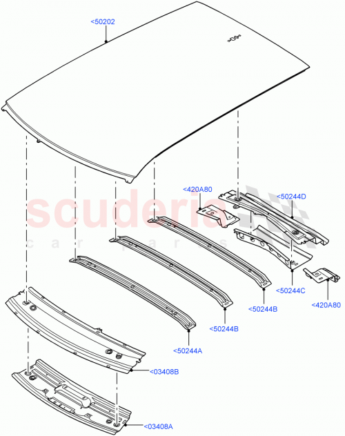Part Diagram for Land Rover LR117199