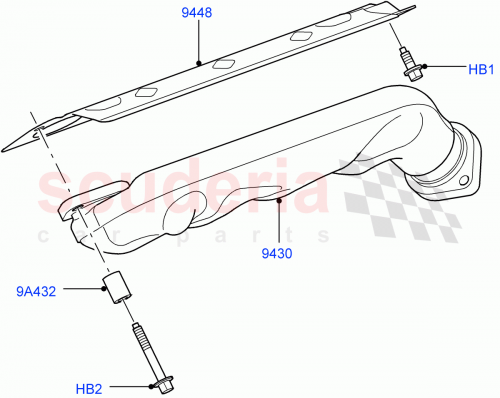 Part Diagram for Land Rover 4668789