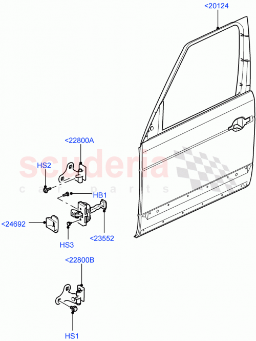 Part Diagram for Land Rover LR011696