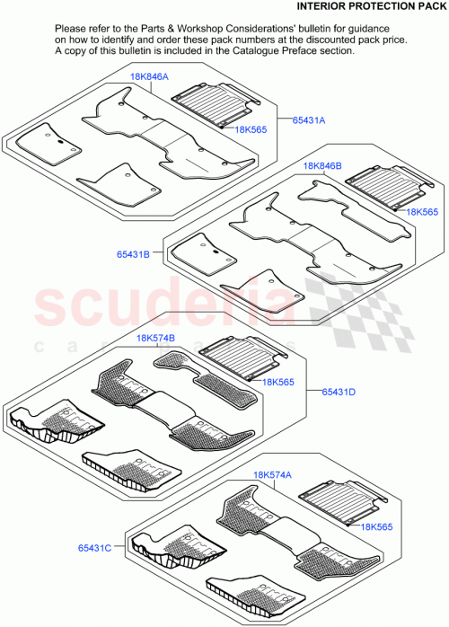 Part Diagram for Land Rover VPLE110INT05