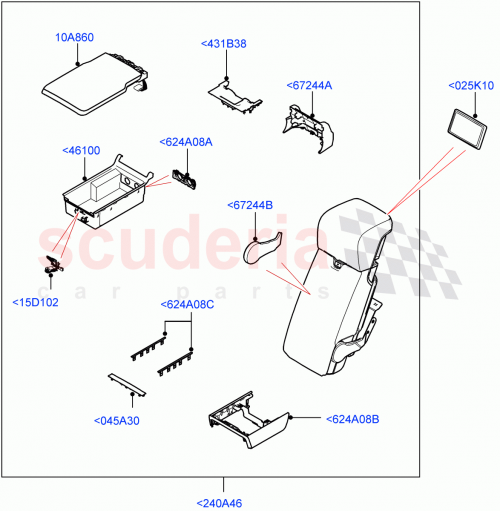 Part Diagram for Land Rover LR166411