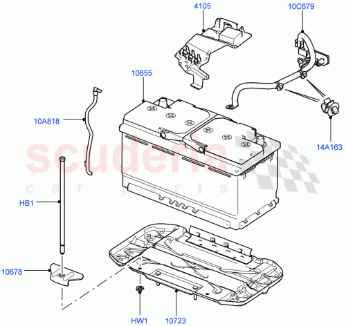 Part Diagram for Land Rover LR018680