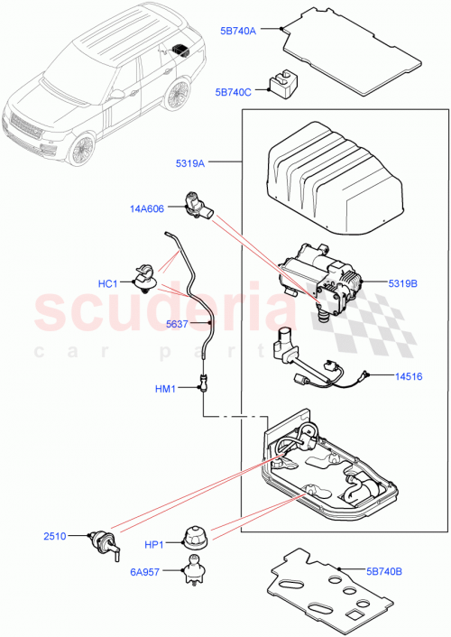 Part Diagram for Land Rover LR099158
