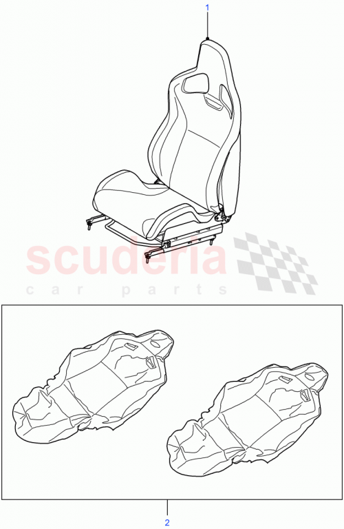 Part Diagram for Land Rover VPLDS0038