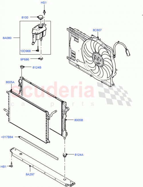 Part Diagram for Land Rover LR135902