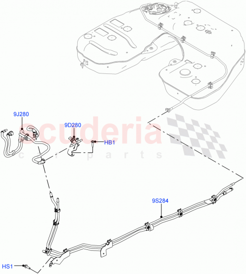 Part Diagram for Land Rover LR142117