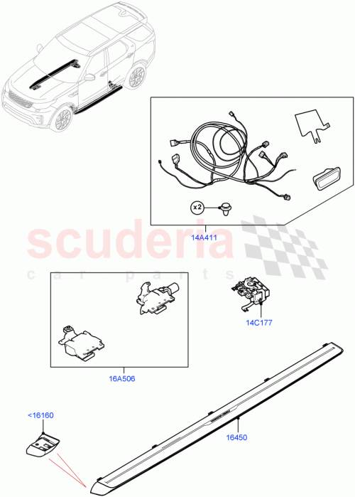 Part Diagram for Land Rover VPLRP0328