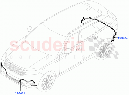 Part Diagram for Land Rover LR144701